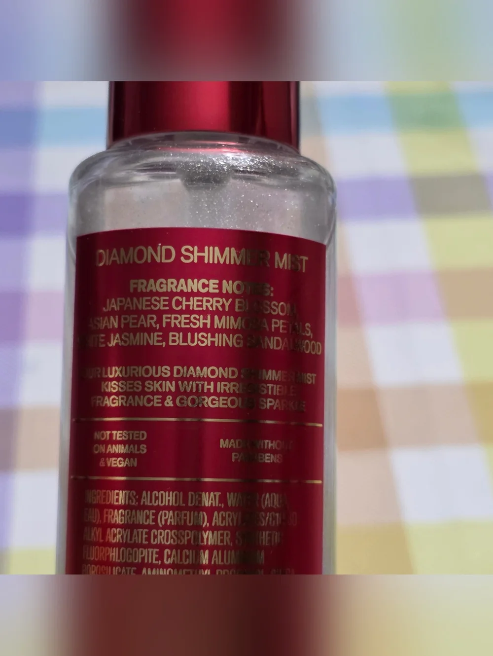 Bath & Body Works Japanese Cherry Blossom Diamond Shimmer Fragrance Mist NEW